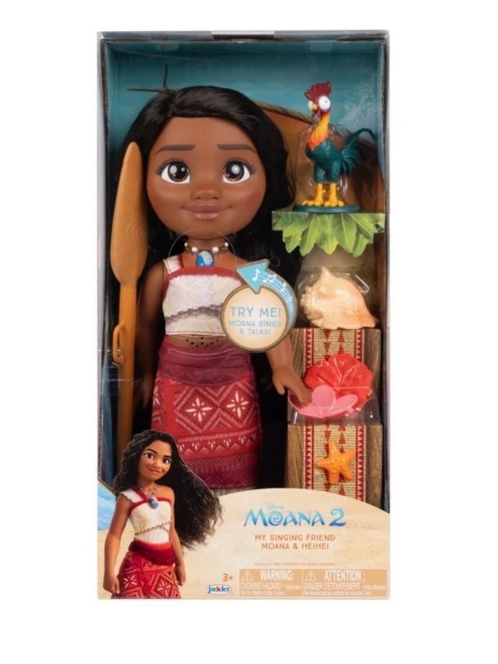 Disney's Moana 2 My Singing Friend 14 inch Tall Moana
